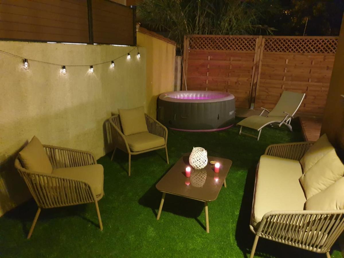 Villa 3 pièces avec jacuzzi privé Pérols Extérieur photo